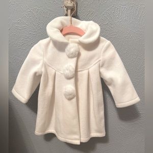 Baby coat and a matching hat